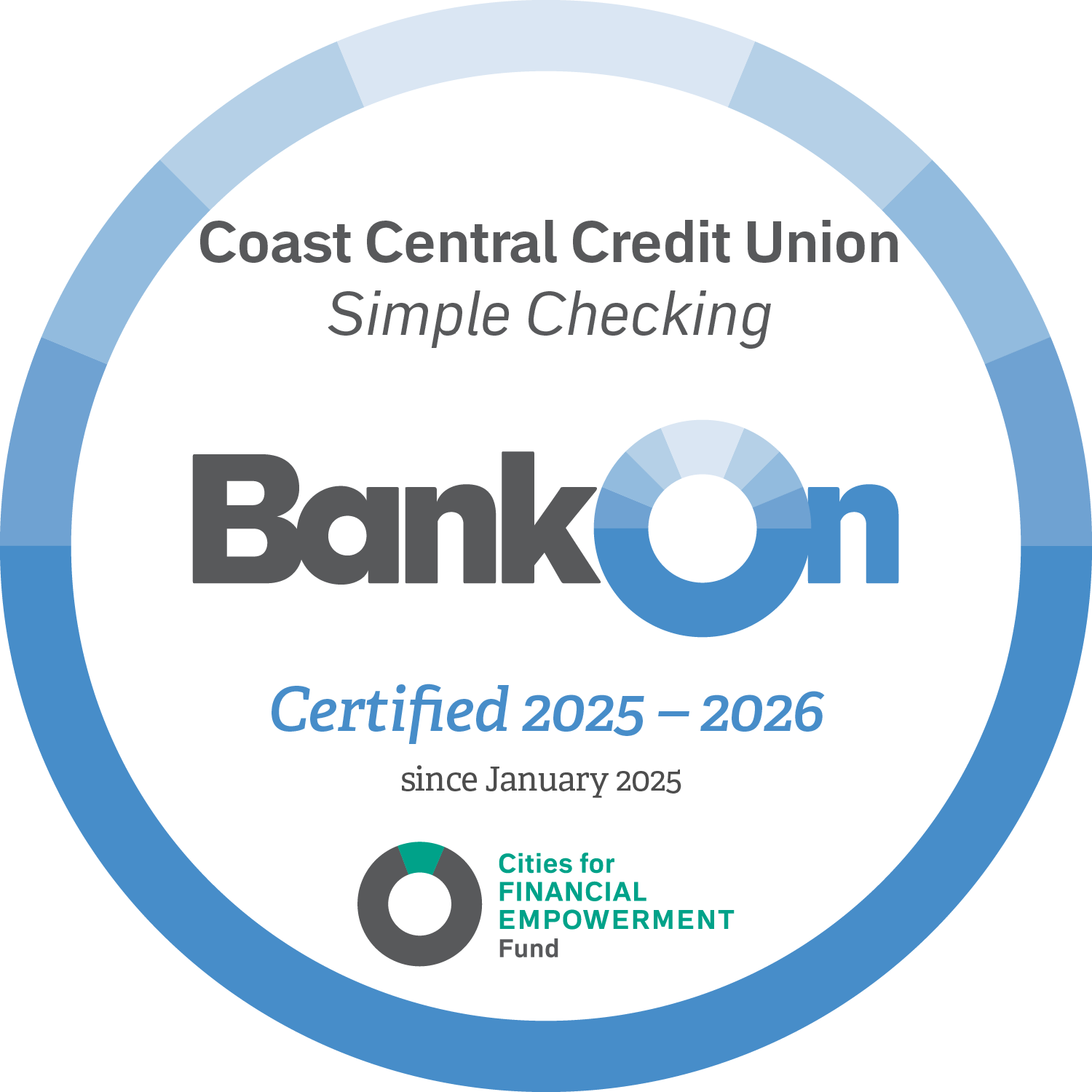 Bank On - Certified 2025